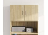 Vidaxl Armadio A Muro Rovere Sonoma 70X42,5X40 Cm Materiale Legno
