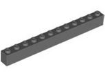 Lego® 10 Pezzi 6112 Mattoncini 1X12 Parte Mattoncini Base 10 Grigio Scuro Bluastro