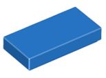 Mattonelle Lego® 1X2 3069 - 100 Pezzi Blu