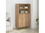 Vidaxl Credenza Artisan-Oak 60X36X110 Cm Materiale A Base Di Legno