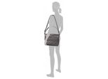 Tom Tailor Nicolina Borsa A Spalla M Borsa A Spalla, Colore: Grigio Misto
