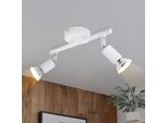 Zmh Led Plafoniera GU10 Bianco Lampada A Soffitto 2 Fiamme Faretto A Soffitto Moderno Per Soggiorno Lampada Camera Da Letto Bagno Cucina Corridoio