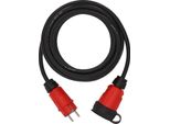 Brennenstuhl 9161100110 Cavo Di Prolunga 16 A Nero Rosso 10 M H07RN-F 3G 1,5 (9161100110)