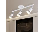 Zmh Led Faretto Da Soffitto A 3 Fiamme Plafoniera Per Interni Presa GU10 Lampada Da Corridoio Faretto Da Soffitto Per Camera Da Letto Bagno Corridoio Cucina Soggiorno