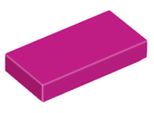 Mattonelle Lego® 1X2 3069 - 1 Pezzo Magenta