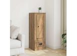 Vidaxl Credenza Artisan-Oak 36X35,5X103,5 Cm Materiale A Base Di Legno