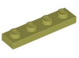 Piastra Lego® 1X4 3710 - 1 Pezzo Verde Oliva