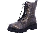 Lazamani Alize, Donna, Stivali In Pelle Con Lacci, Oro, Taglia 39
