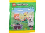 Lego® Minecraft® Alex Con Lama E Ape - 662308 Nuovo! Quantità 1X