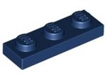 Piastra Lego® 1X3 3623 - 1 Pezzo Blu Scuro