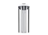 Brocca D'acqua In Acciaio Inox Con Protezione Per Il Ghiaccio Brocca Per Bevande Fredde Server Casa-Albergo (1 Litro)