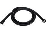 Tubo Doccia In Acciaio Inox, Nero, 150 Cm, Filettatura 1/2