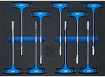 Bgs Carrello Da Officina Inserto 3/3: Set Di Chiavi A T 9 Pz - 4192