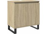 Vidaxl Mobile Da Bagno Rovere Sonoma 58X33X60 Cm Materiale A Base Di Legno