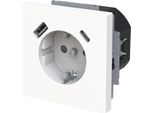 Busch Jaeger Bj Schuko -/USB-A+C20 Eucb2Usbac-44Msteckdose Safety+ (2CKA002011A6318)