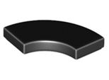 Lego® 2X2 Piastrelle Angolo Rotondo 27925 - 50 Pezzi Nero