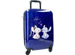 Valigia Trolley Lilo & Stitch 31 Litri Blu Scuro Con Motivo Stitch E Angelo