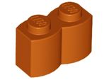 1X2 Pallisade - 1 Pezzo Arancione Scuro