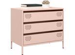 Maison Exclusive - Credenza Rosa 68X39X58,5 Cm Acciaio Laminato A Freddo