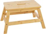 5Five Simply Smart | Sgabello In Bambù - 25 Cm - Pratico E Stabile - Ideale Per La Casa E Il Giardino