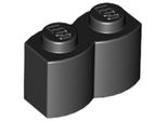 1X2 Pallisade - 1 Pezzo Nero