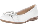 Gabor Ballerina Classica Da Donna Larghezza G 62.625 Bianco