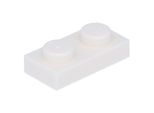 Lego® 50X 1X2 Piatti 3023 - Piatto Weiß - Bianco