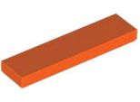 Lego® 50 Pezzi 2431 Piastrelle Piastrelle 1X4 Parte Pannello Base 50 Rosso Arancio