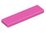 Lego® 50 Pezzi 2431 Piastrelle Piastrelle 1X4 Parte Pannello Base 50 Rosa Scuro