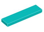 Lego® 50 Pezzi 2431 Piastrelle Piastrelle 1X4 Parte Pannello Base 50 Turchese Scuro