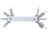 Contec Multitool Tfr-Buster 9 Funzioni Argento