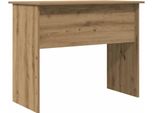 Vidaxl Scrivania In Rovere Artisan 90X50X74 Cm Materiale A Base Di Legno