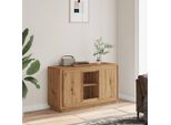 Maison Exclusive - Credenza In Rovere Artigianale 102X35X60 Cm Materiale Ligneo