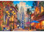 Puzzle Bluebird Barcelona - Puzzle Colorato Da 1000 Pezzi
