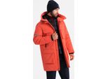 Giacca Invernale Ombre Da Uomo Arancione L