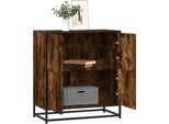 Maison Exclusive - Credenza In Rovere Affumicato 68X35X76 Cm Materiale Ligneo