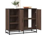 Maison Exclusive - Credenza Effetto Rovere Marrone 92X35X76 Cm Materiale Ligneo