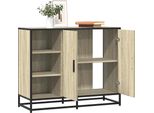 Maison Exclusive - Credenza Sonoma-Rovere 92X35X76 Cm Materiale Ligneo