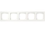 Telaio Di Copertura Gira 0215150 5F E1 Bianco Puro Lucido (0215150)