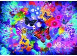 Puzzle Di Grafika Con Fiori E Farfalle Colorate - Puzzle Da 1500 Pezzi