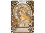 Grafika Puzzle Alphonse Mucha - La Plume 1896-97 - 1000 Pezzi Puzzle D'arte