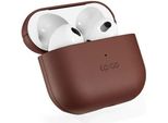 Custodia In Pelle Epico Per Airpods 3 - Marrone