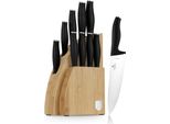 Berlingerhaus Set Di Coltelli Con Supporto Bamboo 10 Pezzi Collezione Nero Opaco BH-2979