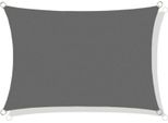 Tenda Parasole, Nylon Impermeabile, 3 X 2 M, Grigio