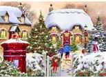 Bluebird Puzzle Winter Cottage - Puzzle Da 2000 Pezzi Per Adulti