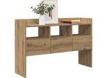 Vidaxl Credenza Artisan In Rovere 105X30X70 Cm Materiale A Base Di Legno
