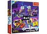 Trefl Trefl Batwheels Puzzle 4 In 1 Set