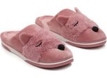 Pantofole Foderate Da Donna Peluche Modello Volpe Pantofole Isolate Volpe Rosa Taglia 38/39