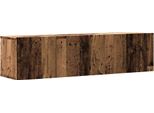 Vidaxl Mobile Tv A Parete In Legno Vecchio 120X30X30 Cm Materiale A Base Di Legno