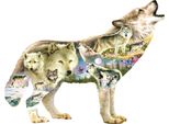 Puzzle Sunsout Xxl - Lupo Dei Prati - Greg Giordano - 750 Pezzi